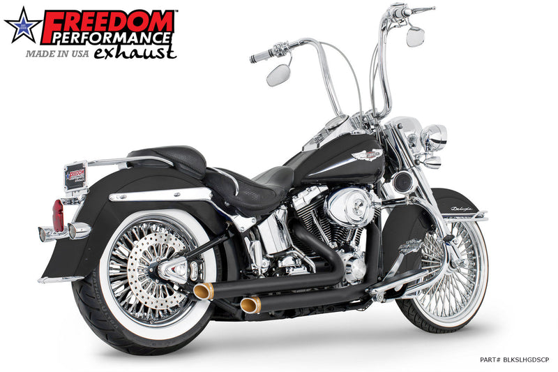 HARLEY SOFTAIL INDEPENDENCE STAGGERED DUALS 1986-2017