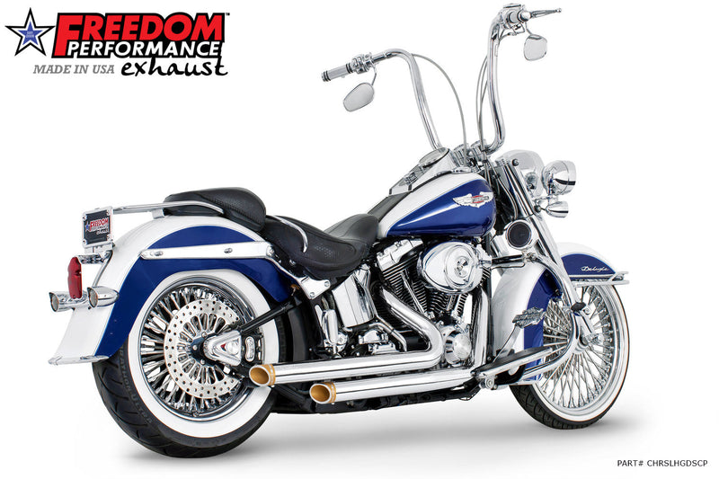 HARLEY SOFTAIL INDEPENDENCE STAGGERED DUALS 1986-2017