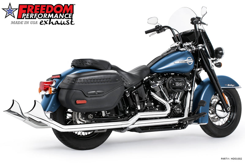 FREEDOM EXHAUST - SOFTAIL 2.5" SLIP-ONS 2018-PRESENT *FITS FREEDOM HEADERS ONLY*