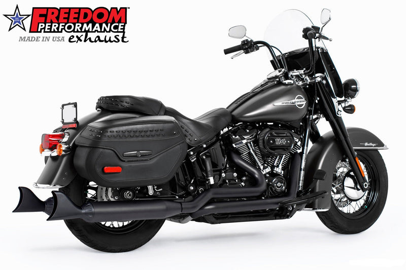 FREEDOM EXHAUST -  SOFTAIL RIGHT-SIDE TUCK & UNDER TRUE-DUAL FULL SYSTEM 2018-PRESENT