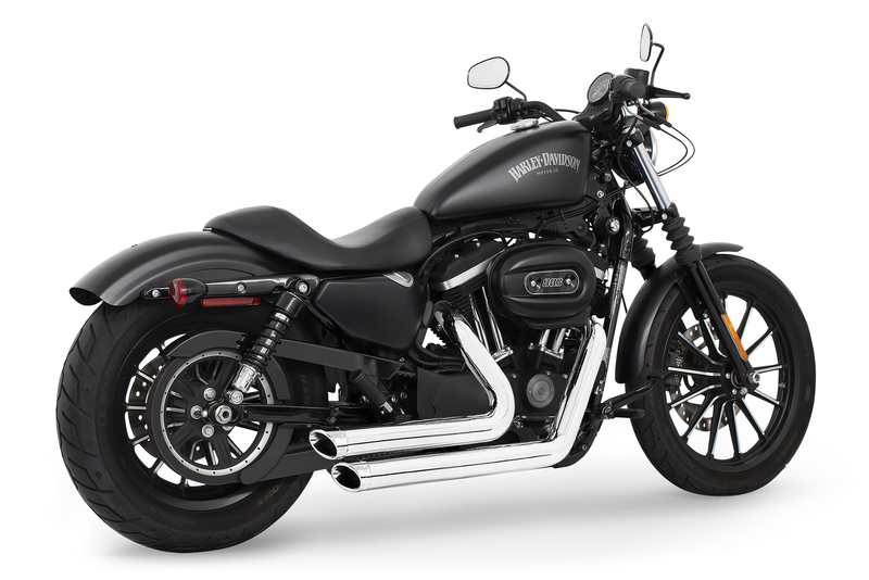 HARLEY SPORTSTER INDEPENDENCE STAGGERED DUALS 2004-2022