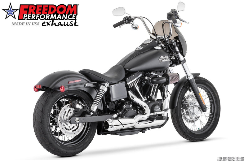 FREEDOM EXHAUST -  DYNA 2-INTO-1 SHORTY