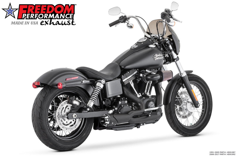 FREEDOM EXHAUST -  DYNA 2-INTO-1 SHORTY