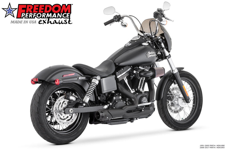 FREEDOM EXHAUST -  DYNA 2-INTO-1 SHORTY