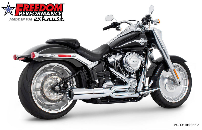 FREEDOM EXHAUST -  SOFTAIL 2-STEP 4.5” UNION 2-INTO-1