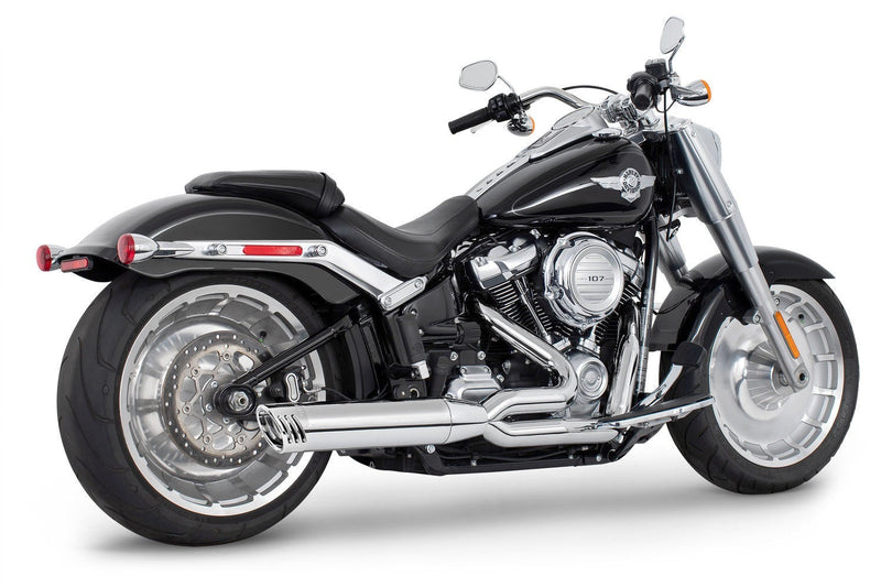 FREEDOM EXHAUST -  SOFTAIL "WIDE-TIRE" 4" UNION 2-INTO-1 RIGHT-SIDE ONLY 2018-PRESENT