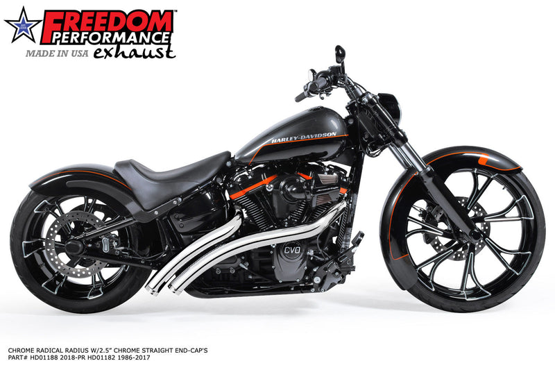 FREEDOM EXHAUST - SOFTAIL RADICAL RADIUS
