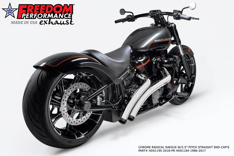 FREEDOM EXHAUST - SOFTAIL RADICAL RADIUS