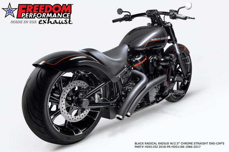 FREEDOM EXHAUST - SOFTAIL RADICAL RADIUS