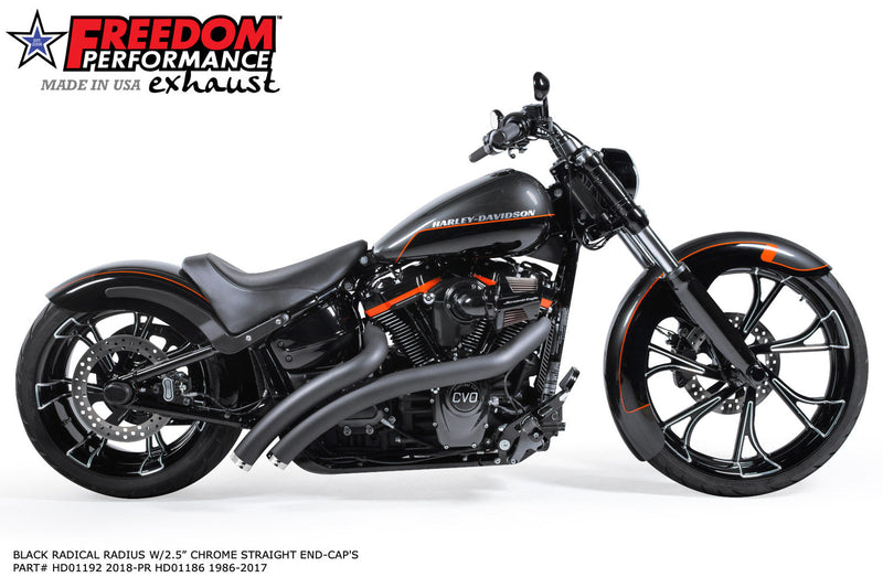 FREEDOM EXHAUST - SOFTAIL RADICAL RADIUS
