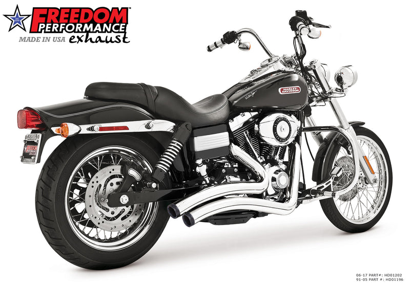 FREEDOM EXHAUST -  DYNA SHARP CURVE RADIUS BUNDLE 1991-2017
