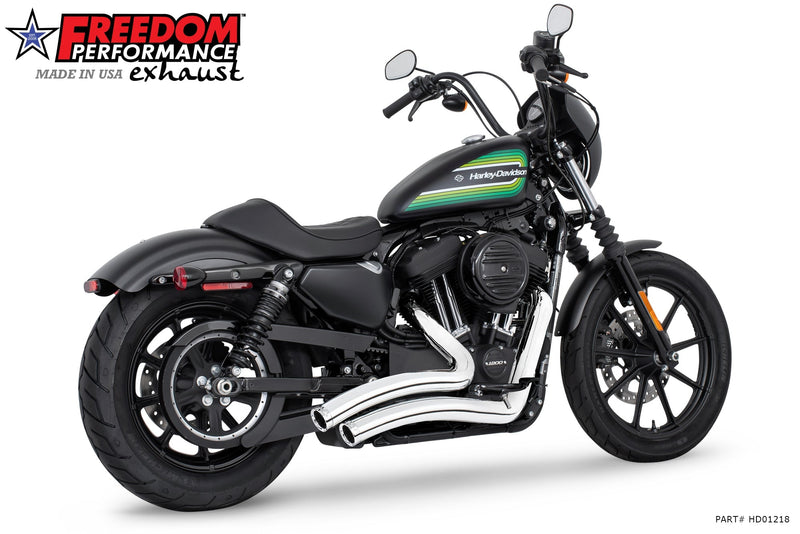 FREEDOM EXHAUST - SPORTSTER SHARP CURVE RADIUS 2004-PRESENT