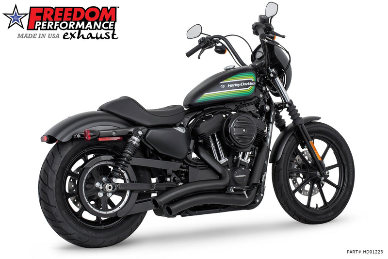 FREEDOM EXHAUST - SPORTSTER SHARP CURVE RADIUS 2004-PRESENT