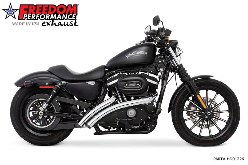 FREEDOM EXHAUST -  SPORTSTER RADICAL RADIUS 1986-PRESENT