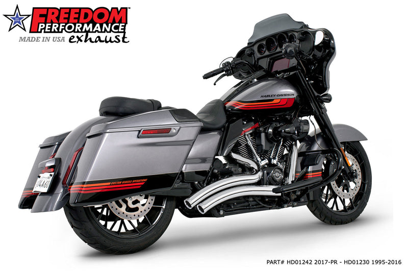 FREEDOM EXHAUST - TOURING SHARP CURVE RADIUS 1995-PRESENT
