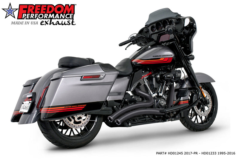 FREEDOM EXHAUST - TOURING SHARP CURVE RADIUS 1995-PRESENT