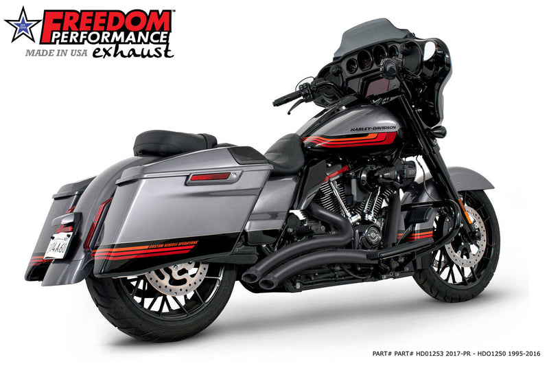 FREEDOM EXHAUST - TOURING SHARP CURVE RADIUS 1995-PRESENT