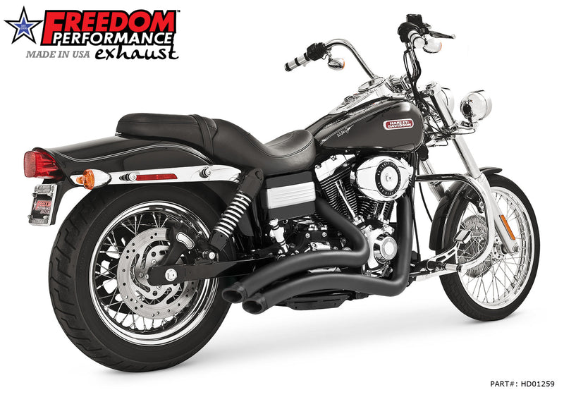 FREEDOM EXHAUST -  DYNA SHARP CURVE RADIUS BUNDLE 1991-2017