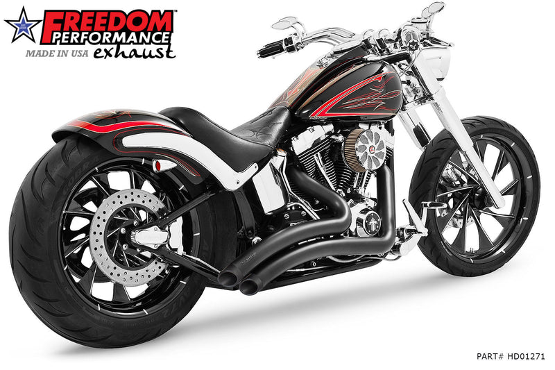 FREEDOM EXHAUST - SOFTAIL SHARP CURVE RADIUS (BUNDLE) 1986 to 2017