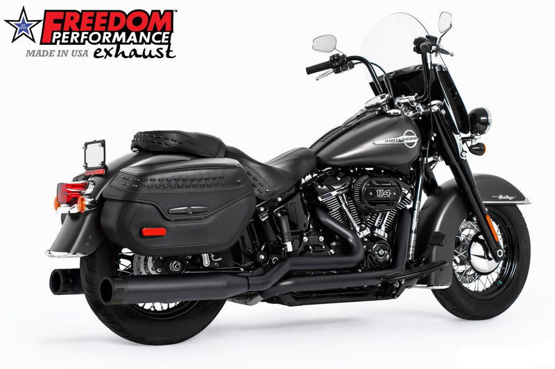 FREEDOM EXHAUST -  SOFTAIL RIGHT-SIDE TUCK & UNDER TRUE-DUAL FULL SYSTEM 2018-PRESENT