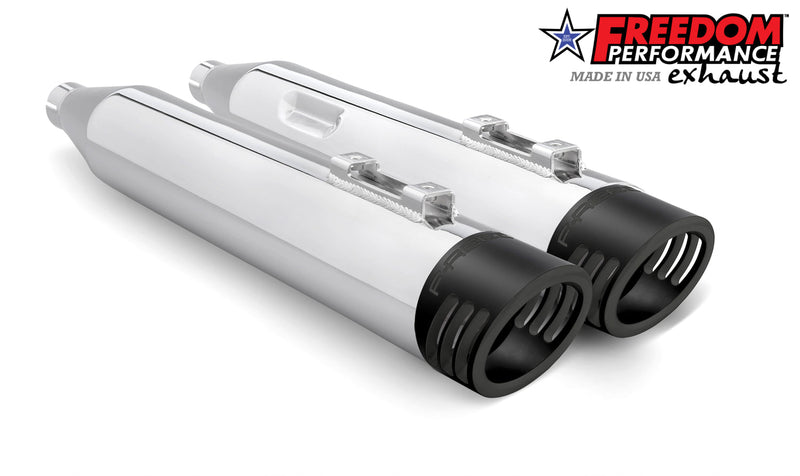 HARLEY SOFTAIL 4" SLIP-ONS 1997-2017 *FITS FREEDOM HEADERS ONLY*