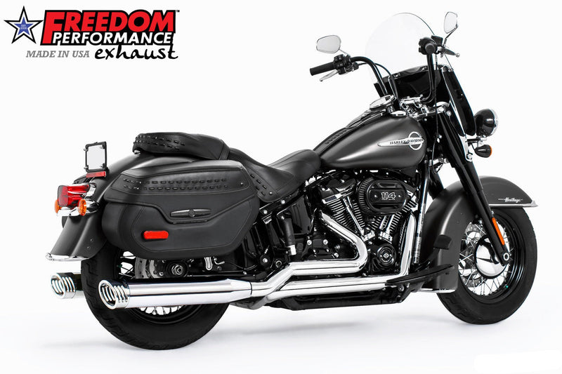 FREEDOM EXHAUST -  SOFTAIL RIGHT-SIDE TUCK & UNDER TRUE-DUAL FULL SYSTEM 2018-PRESENT