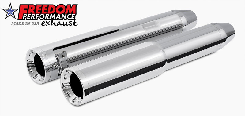 FREEDOM EXHAUST -  4.5" 2-STEP SLIP-ONS FOR SOFTAIL M8 ONLY