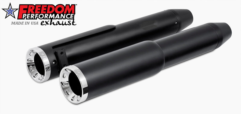 FREEDOM EXHAUST -  4.5" 2-STEP SLIP-ONS FOR SOFTAIL M8 ONLY
