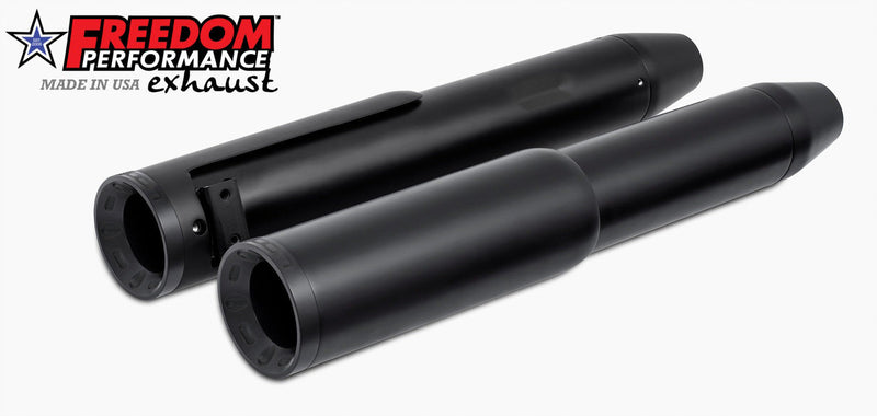 FREEDOM EXHAUST -  4.5" 2-STEP SLIP-ONS FOR SOFTAIL M8 ONLY
