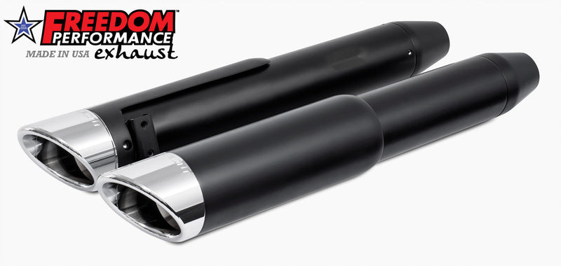 FREEDOM EXHAUST -  4.5" 2-STEP SLIP-ONS FOR SOFTAIL M8 ONLY