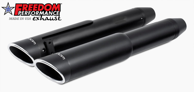 FREEDOM EXHAUST -  4.5" 2-STEP SLIP-ONS FOR SOFTAIL M8 ONLY