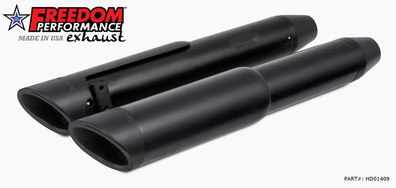 FREEDOM EXHAUST - 4.5" 2-STEP SLIP-ONS FOR TOURING
