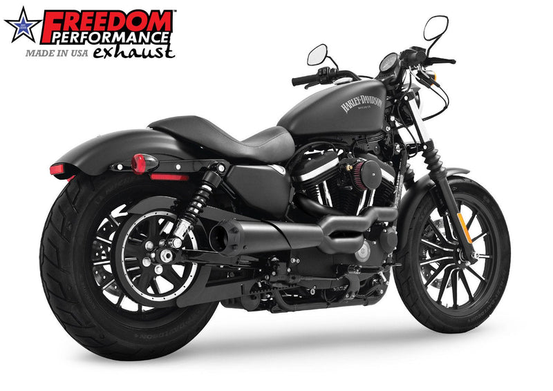 FREEDOM EXHAUST -  SPORTSTER 2-INTO-1 "HIGH" AMERICAN OUTLAW 1986-PRESENT
