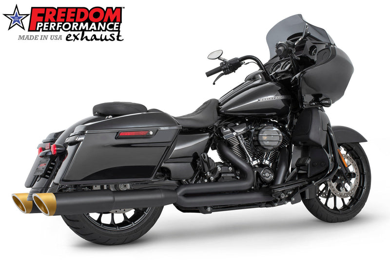 HARLEY TOURING 4.5" LEFT SIDE GHOST PIPE FOR 2 STEPPED UNION 2-INTO-1 SYSTEM  ONLY 2017-PRESENT (SPECIAL ORDER)