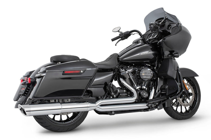 HARLEY TOURING 4.5" 2 STEPPED UNION 2-INTO-1 RIGHT-SIDE ONLY 2017-PRESENT BUNDLE