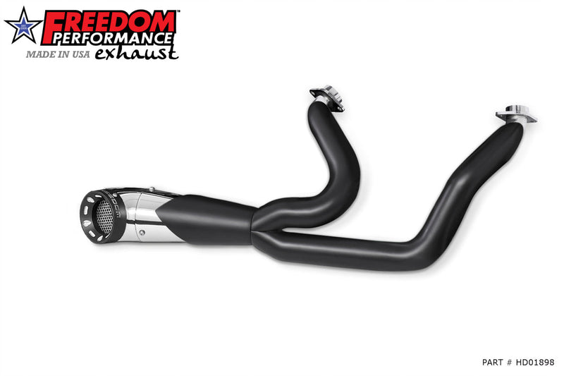 FREEDOM EXHAUST -  SOFTAIL 2-INTO-1 TURNOUT/SIDEDUMP BUNDLE