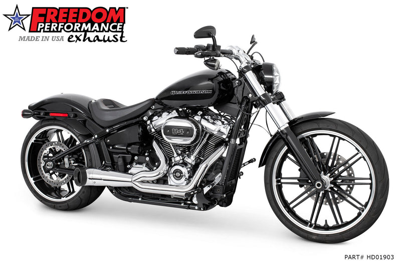 FREEDOM EXHAUST -  SOFTAIL 2-INTO-1 TURNOUT/SIDEDUMP BUNDLE