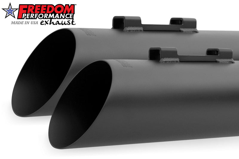 HARLEY FREE WHEELER 4" INVERSE AND CLASSIC SLIP-ONS BUNDLE
