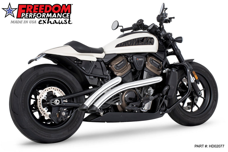 FREEDOM EXHAUST - SPORTSTER S NEW 2023 RADICAL RADIUS BUNDLE Fits '21 to Present