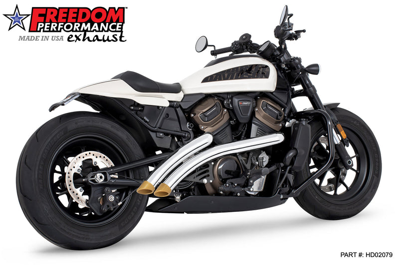 FREEDOM EXHAUST - SPORTSTER S NEW 2023 RADICAL RADIUS BUNDLE Fits '21 to Present