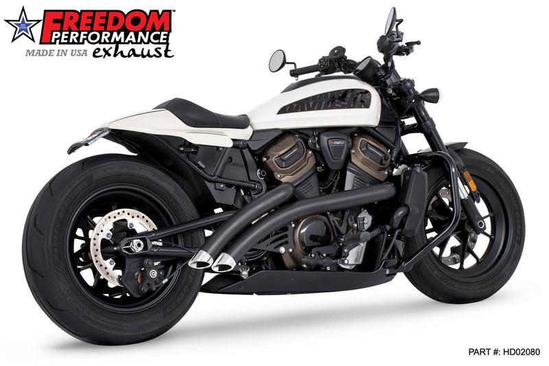 FREEDOM EXHAUST - SPORTSTER S NEW 2023 RADICAL RADIUS BUNDLE Fits '21 to Present