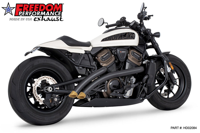 FREEDOM EXHAUST - SPORTSTER S NEW 2023 RADICAL RADIUS BUNDLE Fits '21 to Present