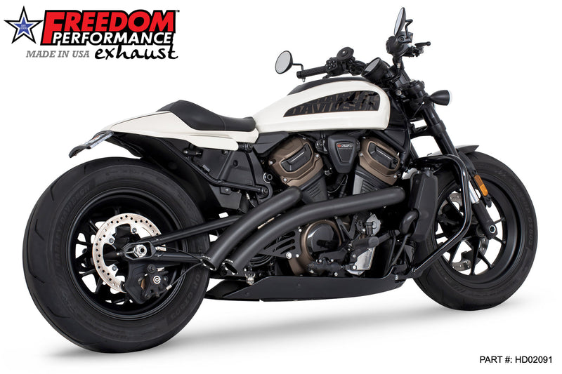 FREEDOM EXHAUST - SPORTSTER S NEW 2023 RADICAL RADIUS BUNDLE Fits '21 to Present