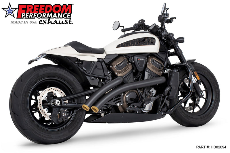 FREEDOM EXHAUST - SPORTSTER S NEW 2023 RADICAL RADIUS BUNDLE Fits '21 to Present