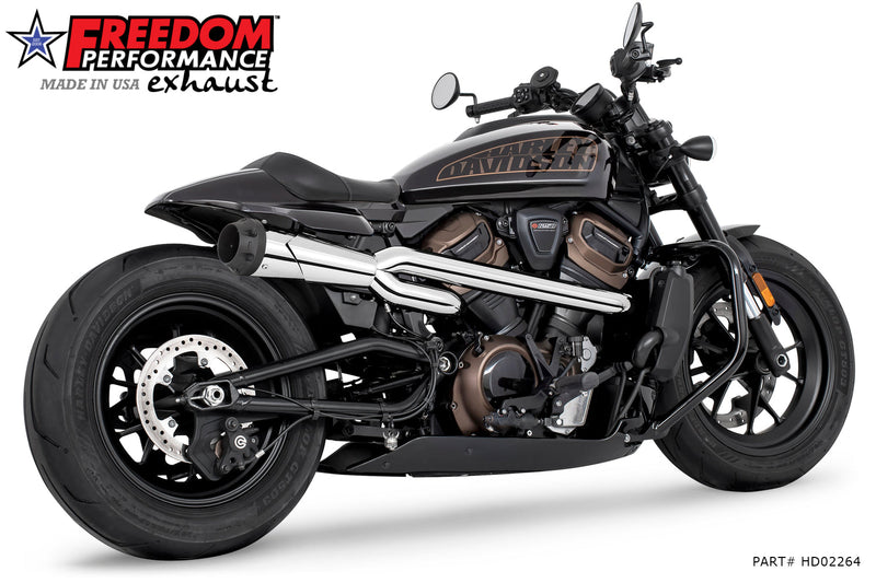 FREEDOM EXHAUST - SPORTSTER S 2-INTO-1 COMBAT SHORTY HIGH