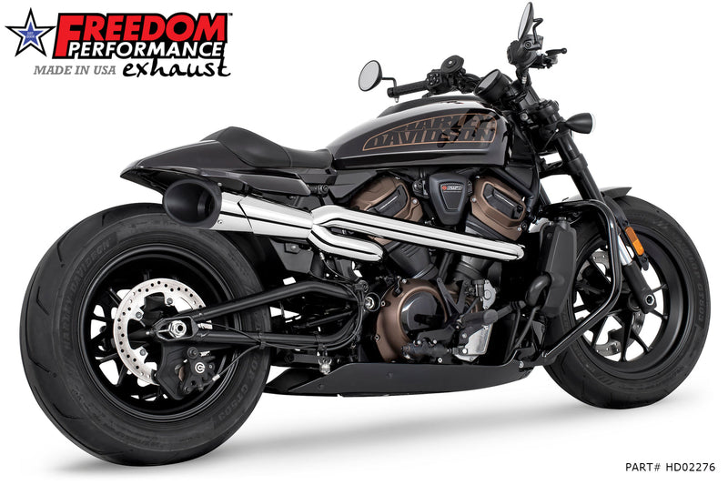 FREEDOM EXHAUST - SPORTSTER S 2-INTO-1 COMBAT SHORTY HIGH