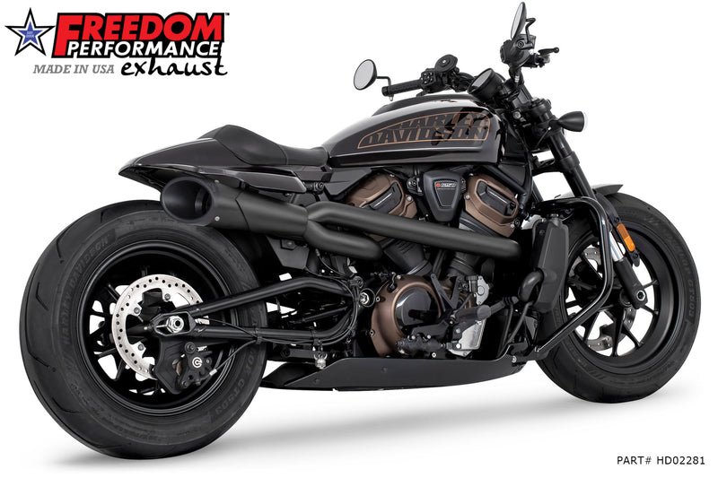 FREEDOM EXHAUST - SPORTSTER S 2-INTO-1 COMBAT SHORTY HIGH
