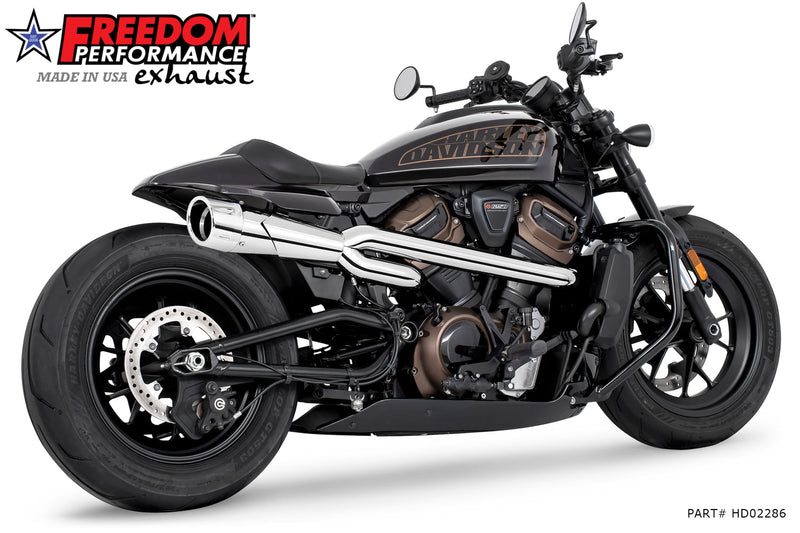 FREEDOM EXHAUST - SPORTSTER S 2-INTO-1 COMBAT SHORTY HIGH