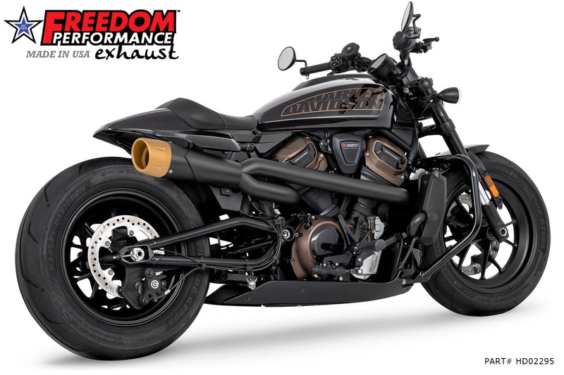 FREEDOM EXHAUST - SPORTSTER S 2-INTO-1 COMBAT SHORTY HIGH