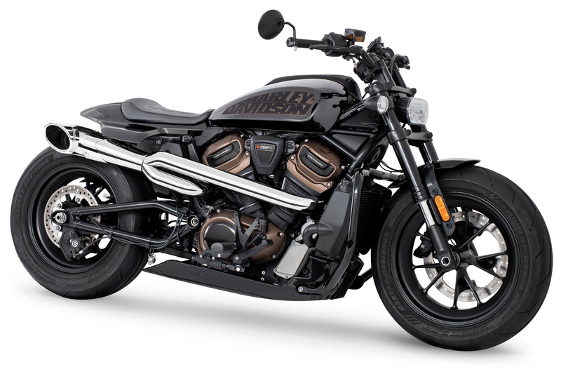 FREEDOM EXHAUST - SPORTSTER S 2-INTO-1 TURN-OUT HIGH